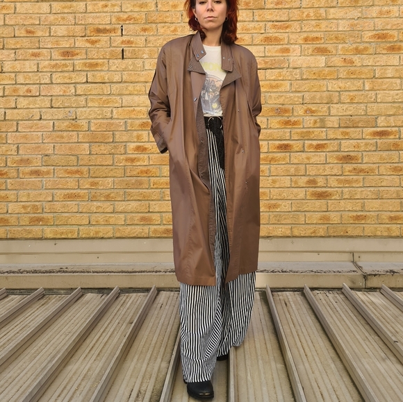 80s VINTAGE TRENCH COATSize 8-16 - Picture 15 of 16